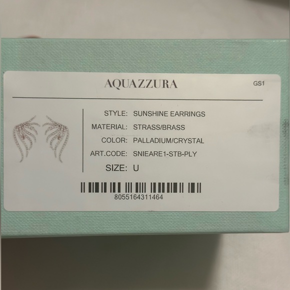 Aquazzura sunshine earrings with box and pouch - Picture 12 of 12